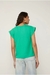 TSHIRT QUADRADINHA VERDE FOLHA - comprar online