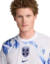 Camisa Seleção da Noruega Away 24/25 - Torcedor Masculina - Branco / Azul / Vermelho na internet