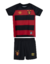 Kit Infantil Leão da Ilha Home 24/25 - Torcedor - Vermelho / Preto