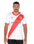 Camisa River Plate Home 23/24 Torcedor Masculina - Branco / Vermelho