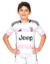 Kit Infantil Juventus Away 23/24 - Torcedor - Branco / Rosa