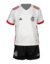 Kit Infantil Mengão Away 24/25 - Torcedor - Branco / Vermelho na internet