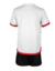 Kit Infantil Mengão Away 24/25 - Torcedor - Branco / Vermelho - CAMISAS DE FUTEBOL E NBA | Loja ForFute