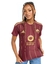 Camisa Roma Home 24/25 - Torcedor Feminina - Vermelho / Bordô