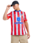 Camisa Atlético de Madrid Home 24/25 - Torcedor Masculina - Vermelho / Branco