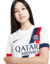 Camisa Paris Saint-Germain Away 24/25 - Torcedor Feminina - Branco