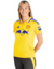 Camisa Leeds United FC Away 24/25 Torcedor Feminino - Amarelo / Azul