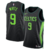 Regata Boston Celtics City Edition 24/25 Swingman Masculina - Preta / Verde