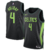 Imagem do Regata Boston Celtics City Edition 24/25 Swingman Masculina - Preta / Verde