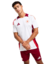 Camisa Roma Treino 24/25 - Torcedor Masculina - Branco / Vermelho