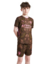 Kit Infantil Manchester City Goleiro 24/25 - Torcedor - Bordô/Rosa