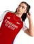 Camisa Arsenal Home 24/25 - Torcedor Feminina - Vermelha / Branco na internet