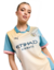 Camisa Manchester City Fourth 24/25 - Torcedor Puma Feminina - Bege / Azul na internet