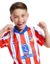 Kit Infantil Atlético de Madrid Home 24/25 - Torcedor - Vermelho / Branco na internet