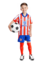 Kit Infantil Atlético de Madrid Home 24/25 - Torcedor - Vermelho / Branco