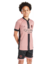 Kit Infantil Paris Saint-Germain Third 24/25 Torcedor - Rosa / Preto