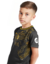 Kit Infantil Wolwes Away 24/25 Torcedor - Preta / Amarelo na internet