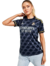 Camisa Real Madrid Away 23/24 - Torcedor Feminina - Cinza / Preto