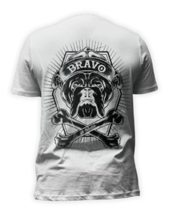 Camiseta Bravo Cão Infantil