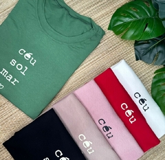 T-shirt Céu Sol