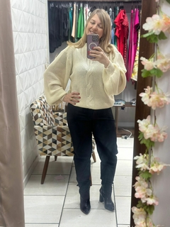 Blusa Tricot Trança