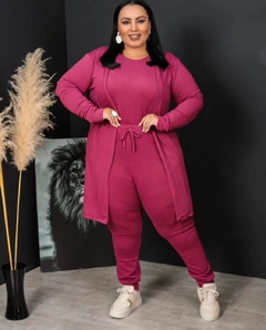 Conjunto Lazinha 3 Peças Plus Size