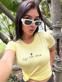 T-shirt Aqui tem Amor - Valentina Chic