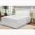 Protetor de Colchão Impermeável Cama King Com Elástico Branco Cor: Branco (20