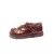 Sapatos de couro feminino com flores bordadas - Mundo Kids