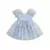 Vestido infantil, tule manga - Mundo Kids