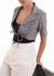 Blazer Cropped Xadrez (PP) - Ellemento X