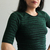 Blusa Preta e Verde (P) - comprar online