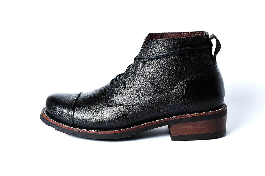 Botin Bostoniano de piel Hombre Goodyear Welt Street Boots