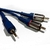 CABLE PLUG 3.5 ST- 2 PLUG RCA 1.5m