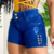 Shorts Premium Descolado Bermuda Feminino