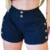 Short Jeans Feminino Modelo 8 Botões