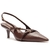 Scarpin Arezzo Couro Salto Médio Slingback Amélia