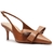 Scarpin Arezzo Couro Slingback Laço Lateral - comprar online