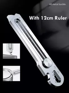 Cutter multiusos de acero inoxidable 6 en 1 - tienda en línea