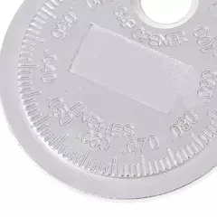 Calibrador de bujías tipo moneda, rango de 0,6-2,4mm - comprar en línea