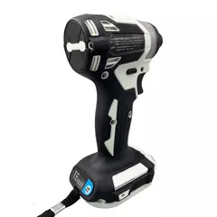 Taladro eléctrico Makita DTD173 destornillador de impacto inalámbrico blanco.