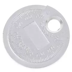 Calibrador de bujías tipo moneda, rango de 0,6-2,4mm - KTools essentials