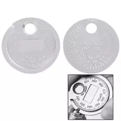 Calibrador de bujías tipo moneda, rango de 0,6-2,4mm - KTools essentials