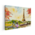 Quadro Decorativo Pintura Casal Passeio Torre Eiffel Paris - comprar online