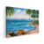 Quadro Decorativo Refúgio Tropical: Um Retiro à Beira-Mar - comprar online