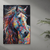 Quadro Decorativo Cosmos Equino: A Galáxia Na Crina