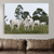 Quadro Decorativo Serenidade Pastoral: A Harmonia Bovina