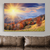 Quadro Decorativo Pôr do Sol Dourado nas Montanhas de Outono - comprar online