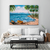 Quadro Decorativo Refúgio Tropical: Um Retiro à Beira-Mar - Fox Quadros | Decorando com Estilo