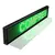 PAINEL LED 1M X 0,20CM VERDE